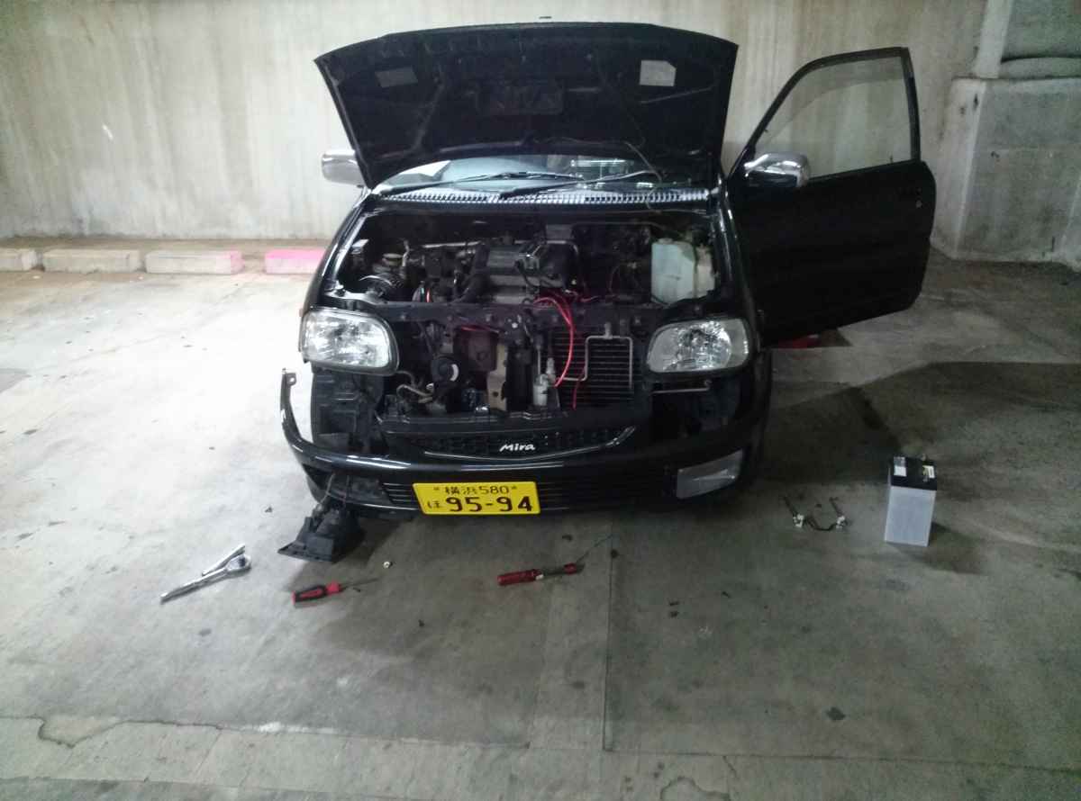 ミラＴＲ-ＸＸの整備