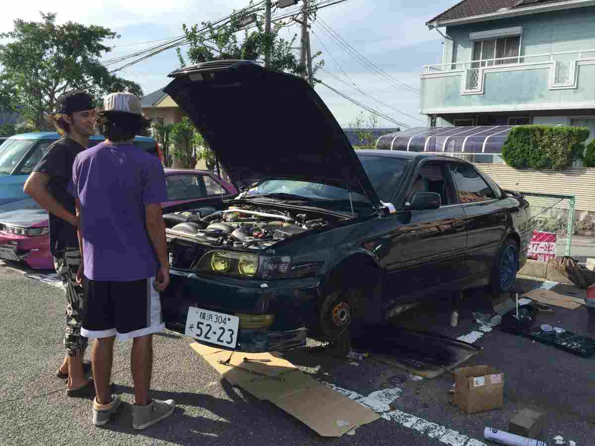 購入したJZX100チェイサーのクラッチ交換